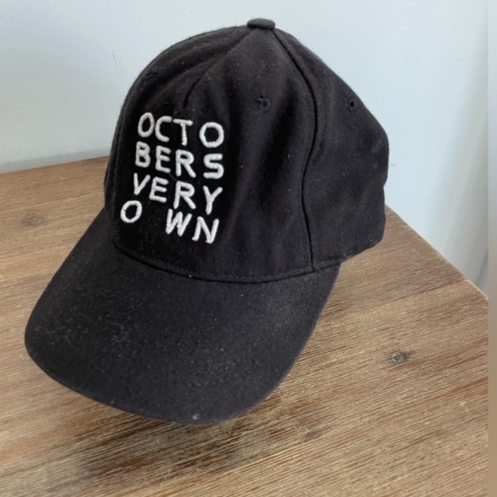 October’s Very Own OVO black baseball cap